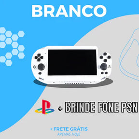 PS2 PORTÁTIL HD - TODOS OS JOGOS DA SUA INFÂCIA NA PALMA DA SUA MÃO + FONE PSN E PEN DRIVE COM 1000 JOGOS DE BRINDE! - Allport Shop