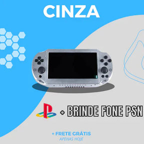 PS2 PORTÁTIL HD - TODOS OS JOGOS DA SUA INFÂCIA NA PALMA DA SUA MÃO + FONE PSN E PEN DRIVE COM 1000 JOGOS DE BRINDE! - Allport Shop