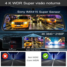 Oferta Black Friday: Retrovisor Multimídia VISION [COM CÂMERA DE RÉ]