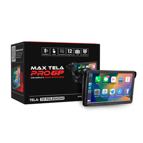 Tela Multimídia com CarPlay MaxTela Pro 7" + 🎁 Câmera de Ré - Allportshope