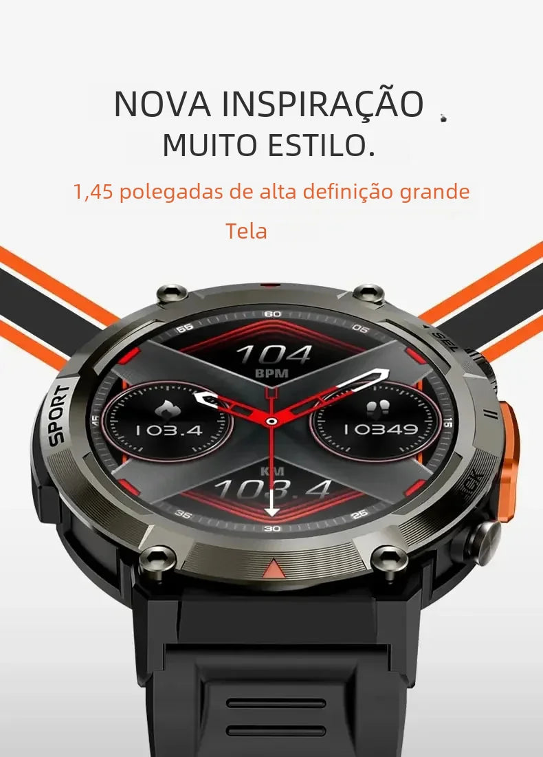 Smartwhach TRAILBLAZE + Pulseira (METAL)