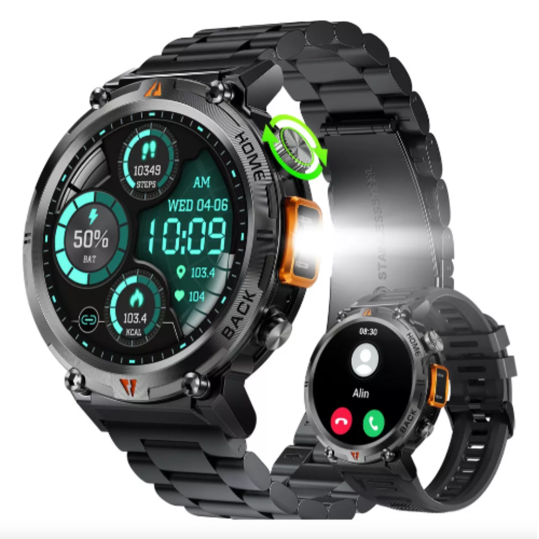 Smartwhach TRAILBLAZE + Pulseira (METAL)